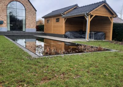 tuinaanleg, tuin, tuinman, zwemvijver, EPDM,